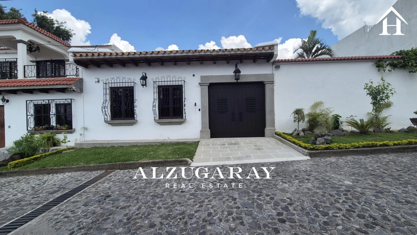 casa colonial para estrenar Cond Alotenango