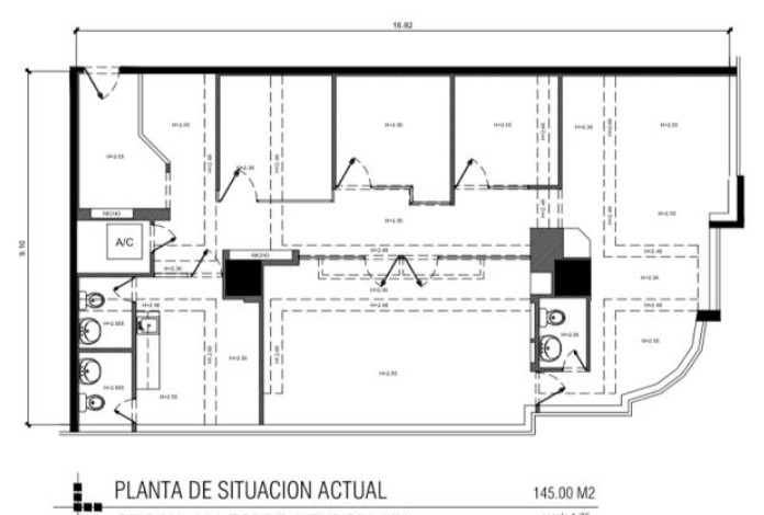 Europlaza Oficina 145 Mt2