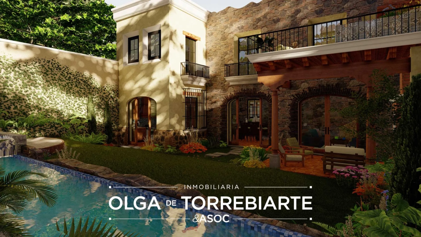 Casa en construcción en Hacienda del Comendador