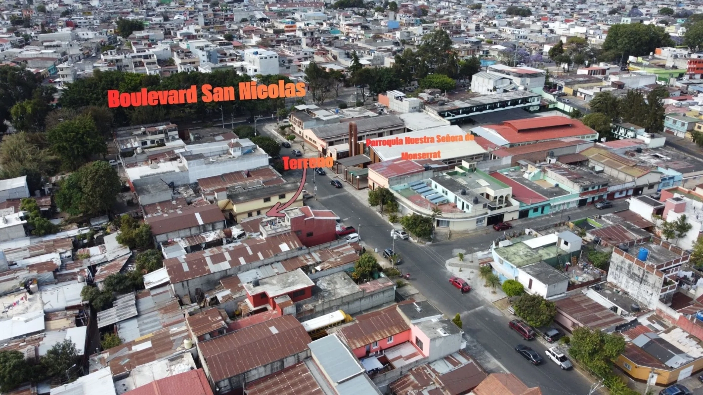 Propiedad con Potencial Comercial a 80m de Blvd. San Nicolás – Zona 4 Mixco
