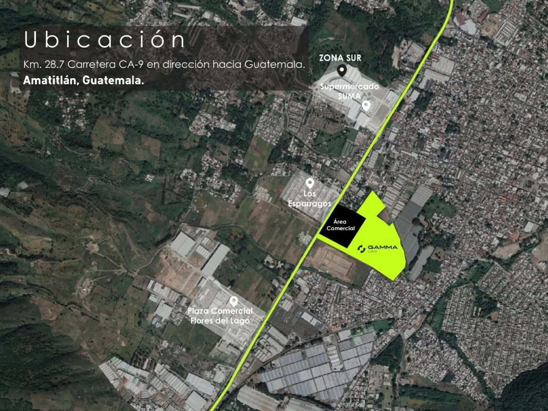 Bodega en Industrial Gamma CA-9, Amatitlán