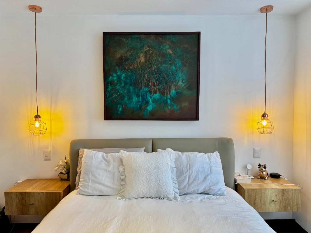 Apartamento de 2 dormitorios en zona 14, amueblado