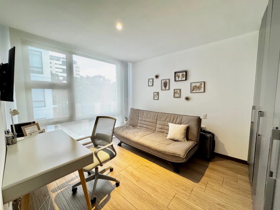 Apartamento de 2 dormitorios en zona 14, amueblado